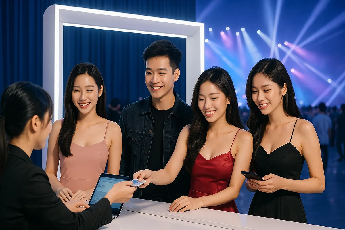 Cách set-up khu vực Check-in hiệu quả trong Event