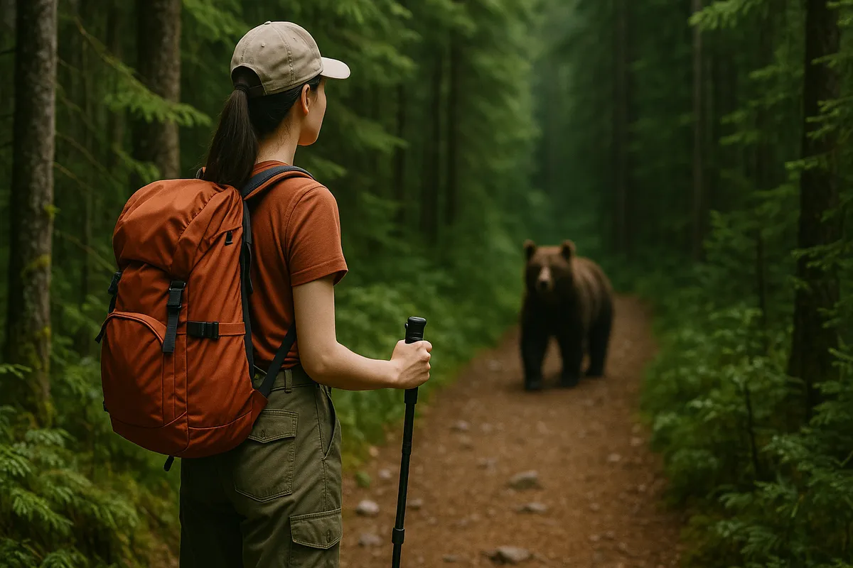 How to deal with wild animals in the mountains and forests