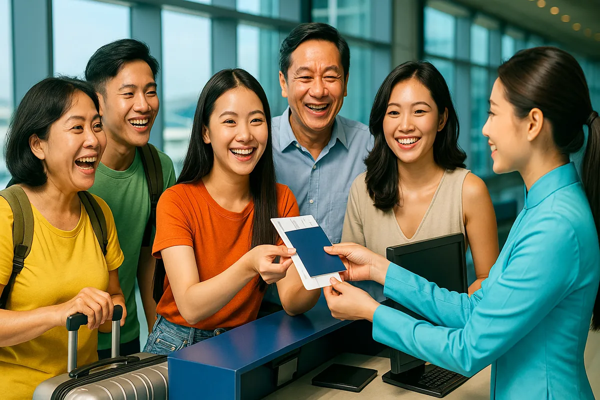 Những lưu ý đặc biệt khi Check-in nhóm đi máy bay