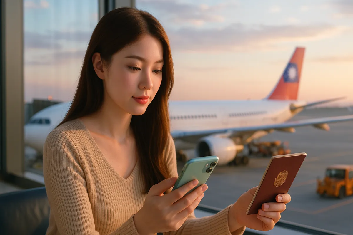 Visitors entering Taiwan are required to declare online