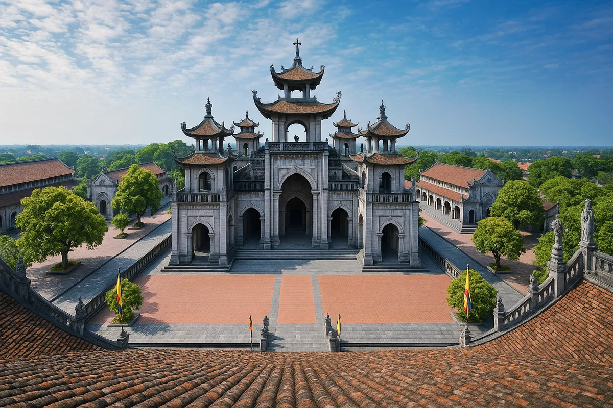 Nhà thờ đá Phát Diệm tuyệt tác giữa đất trời Bắc Bộ