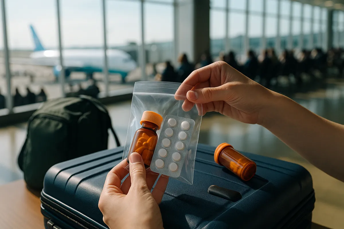 Carry your medicine properly to avoid being unfairly fined at the airport