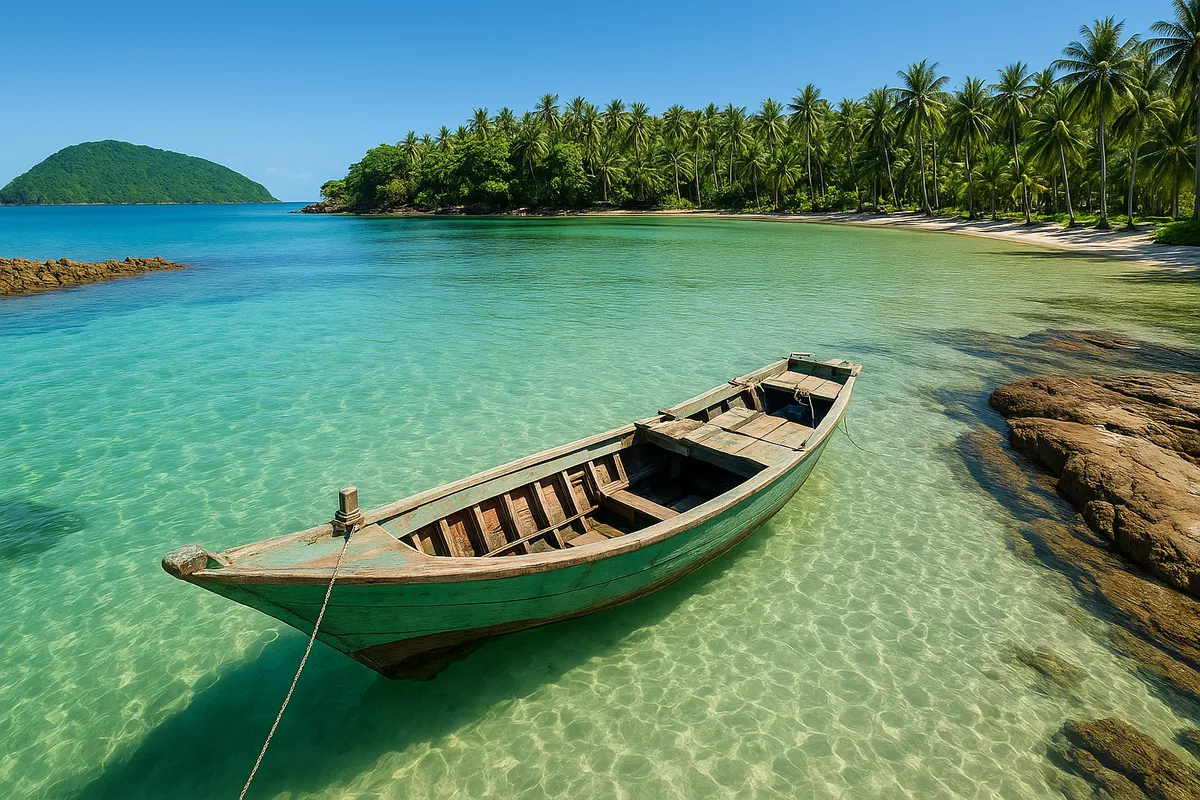 Nam Du archipelago is as beautiful as a fairy tale movie