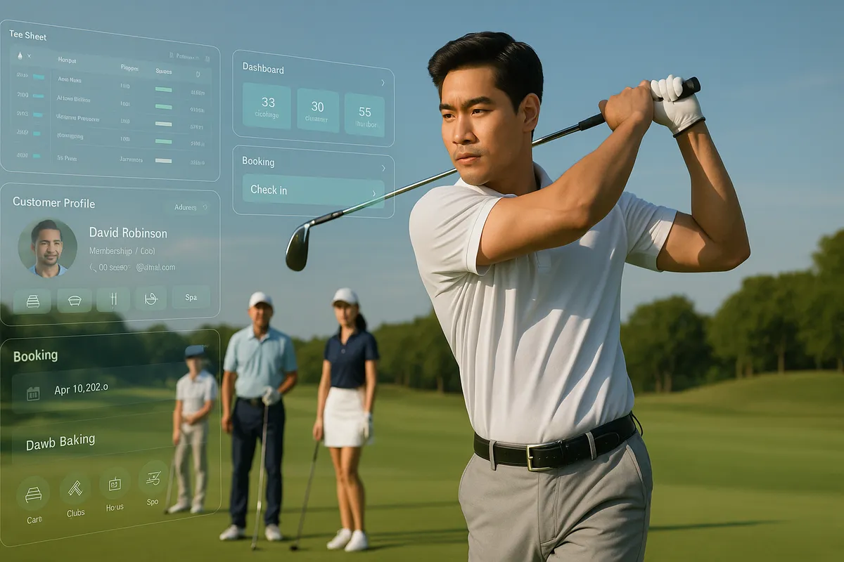Newway Golf golf course management software leads the technology trend