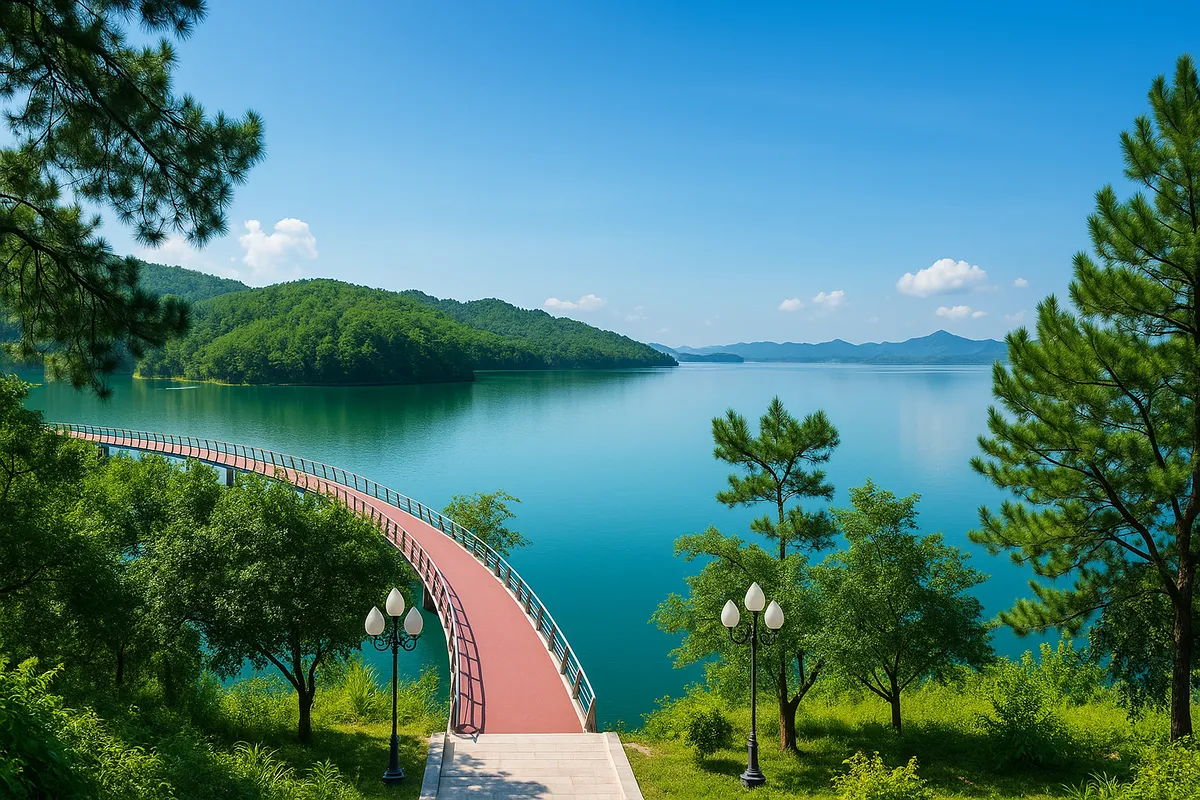 Hồ Kẻ Gỗ và khúc hát xanh giữa rừng núi Hà Tĩnh