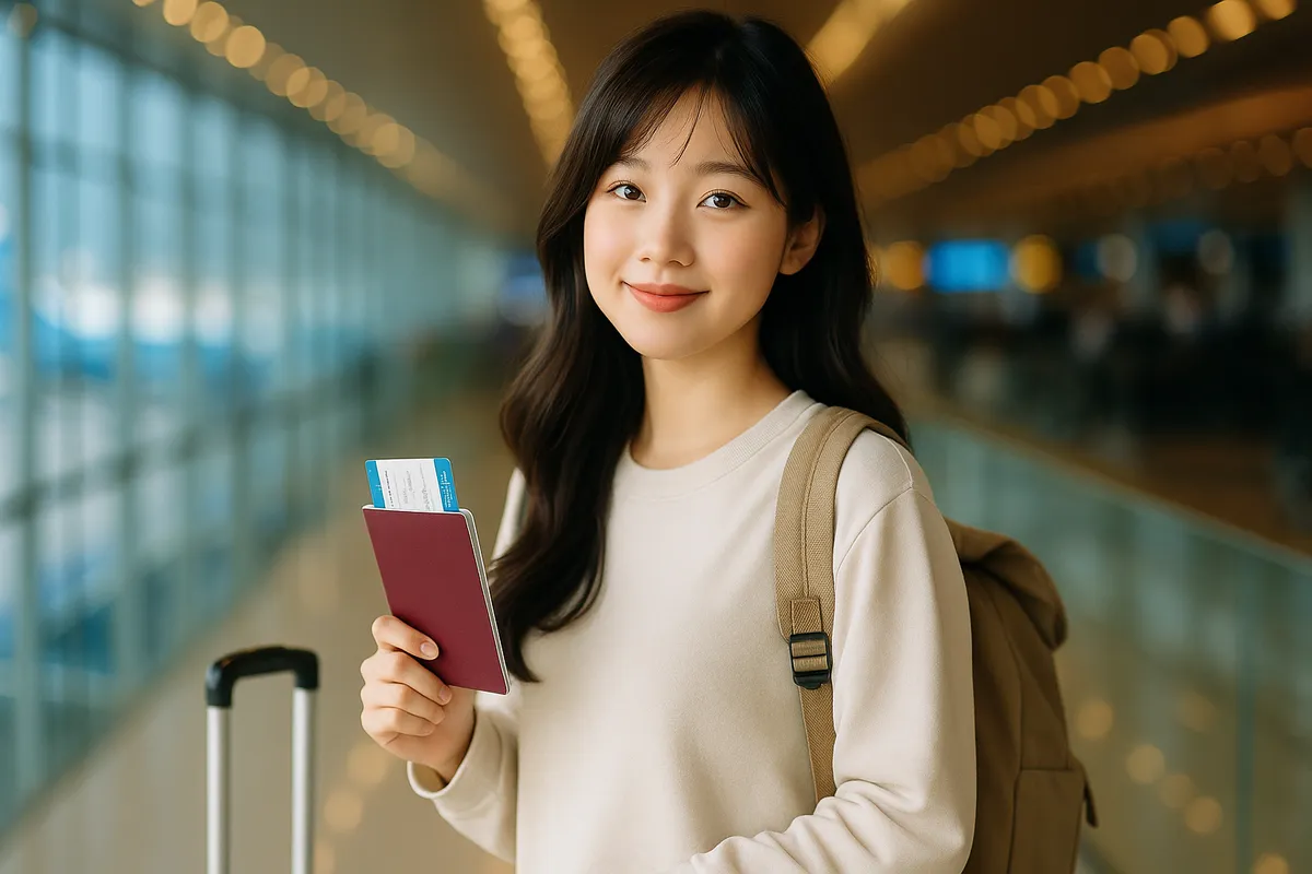 How is international check-in different from domestic check-in?