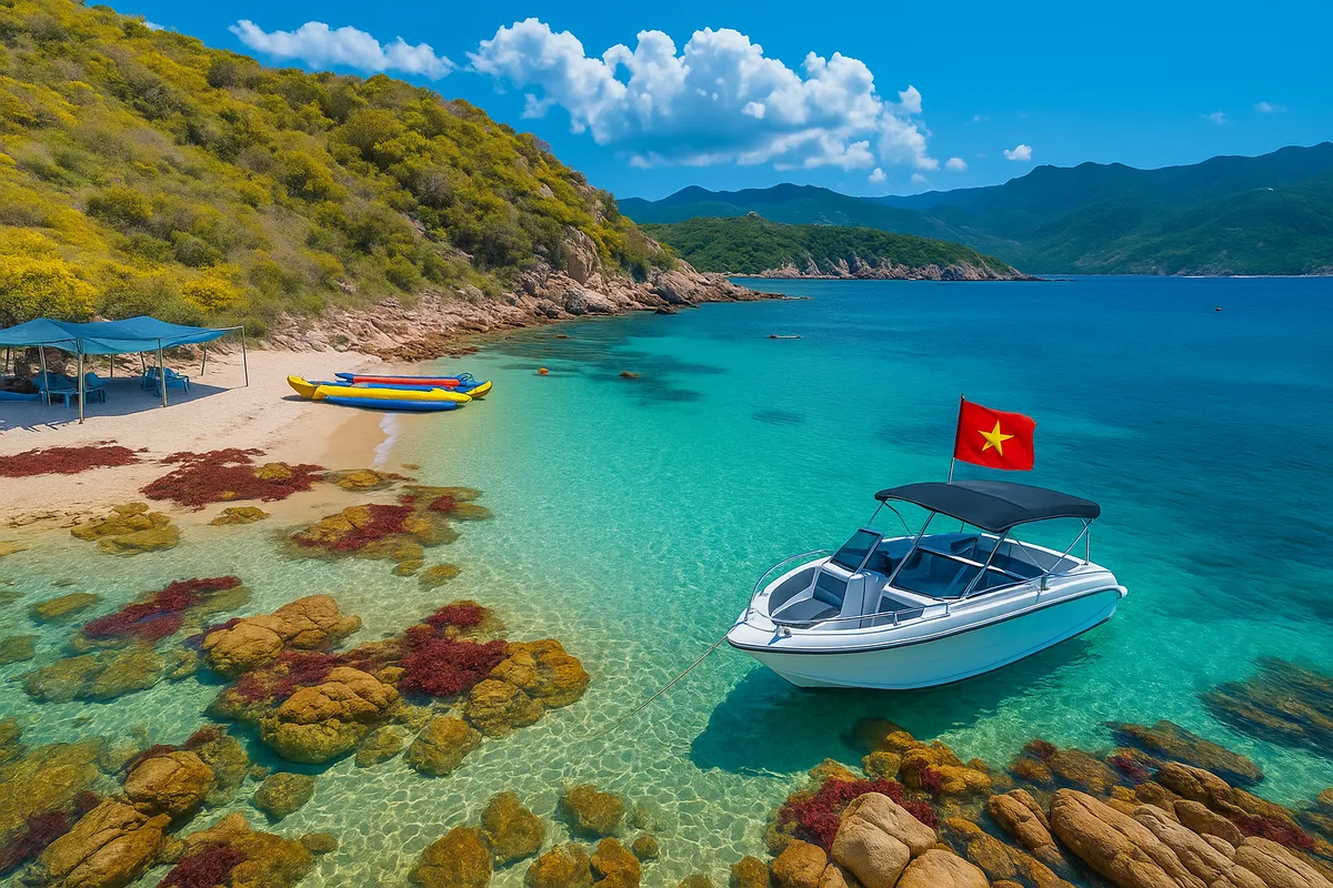 Vịnh Vĩnh Hy đẹp như mơ giữa nắng gió Ninh Thuận