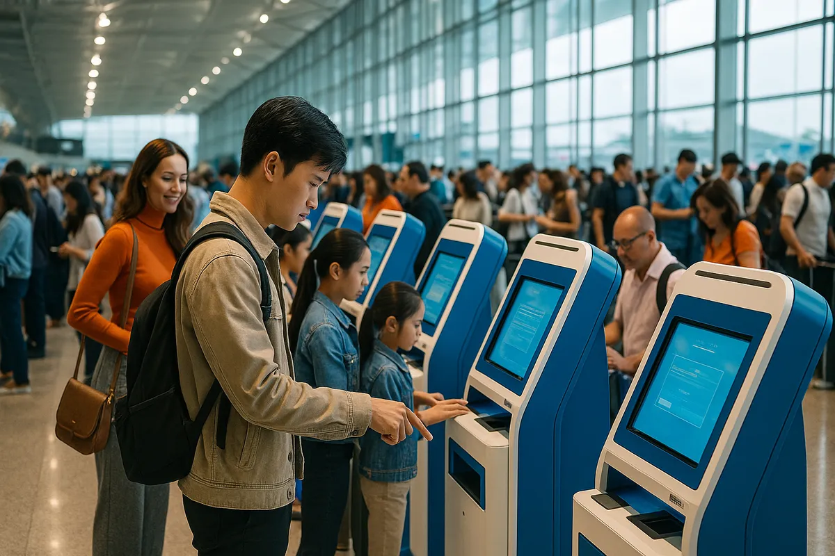 Hướng dẫn Check-in bằng Kiosk ở sân bay Tân Sơn Nhất
