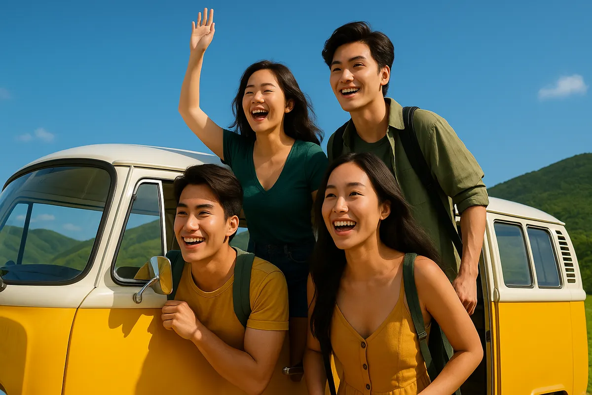 Group travel and art don't hurt each other